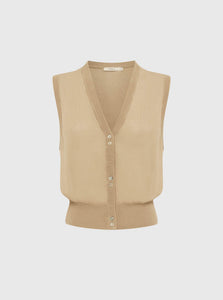 Marle Vest 6 Foundations Vest Shop Marle's Versatile Foundations Vest in Almond