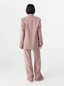 Matin Blazer Double Breasted Jacket Shop Matin's Classic Double Breasted Jacket in Carmine