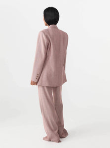 Matin Blazer Double Breasted Jacket Shop Matin's Classic Double Breasted Jacket in Carmine