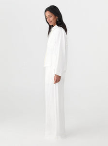 Matin Pants Draped Pull On Pant Shop Matin's Draped Pull On Pant in White