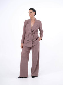 Matin Tailored Pleat Pant (Carmine) Tailored Pleat Pant (Carmine)