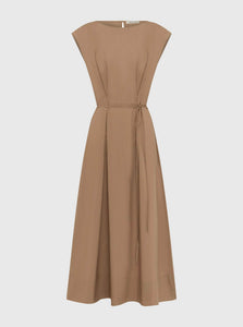 MKDT Studio Midi Dress 6 Daja Dress Shop MKDT Studio's Daja Dress in Tan