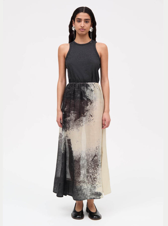 MKDT Studio Midi Skirt 6 Nellie Light Ramie Skirt Shop MKDT Studio's Nellie Light Ramie Skirt