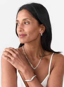 Monarc Jewellery Chain Necklace 50cm Suitor Chain Necklace Monarc Jewellery Suitor Chain Necklace Sterling Silver