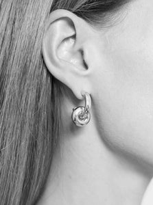 Monarc Jewellery Hoop Earrings Hermione Hoop Earrings Sterling Silver Monarc Jewellery Hermione Hoop Earrings Sterling Silver