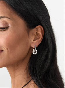 Monarc Jewellery Hoop Earrings Hermione Hoop Earrings Sterling Silver Monarc Jewellery Hermione Hoop Earrings Sterling Silver