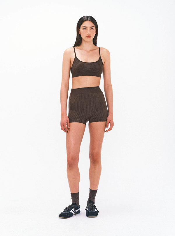 Textured Ballet Wool Bralet – NAGNATA