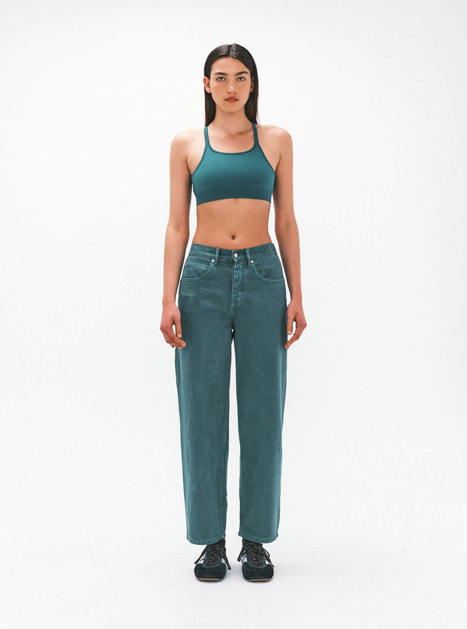 NAGNATA Jeans 24 Vegetable Dye Utility Jean NAGNATA | Vegetable Dye Utility Jean – Kelp | RIISE
