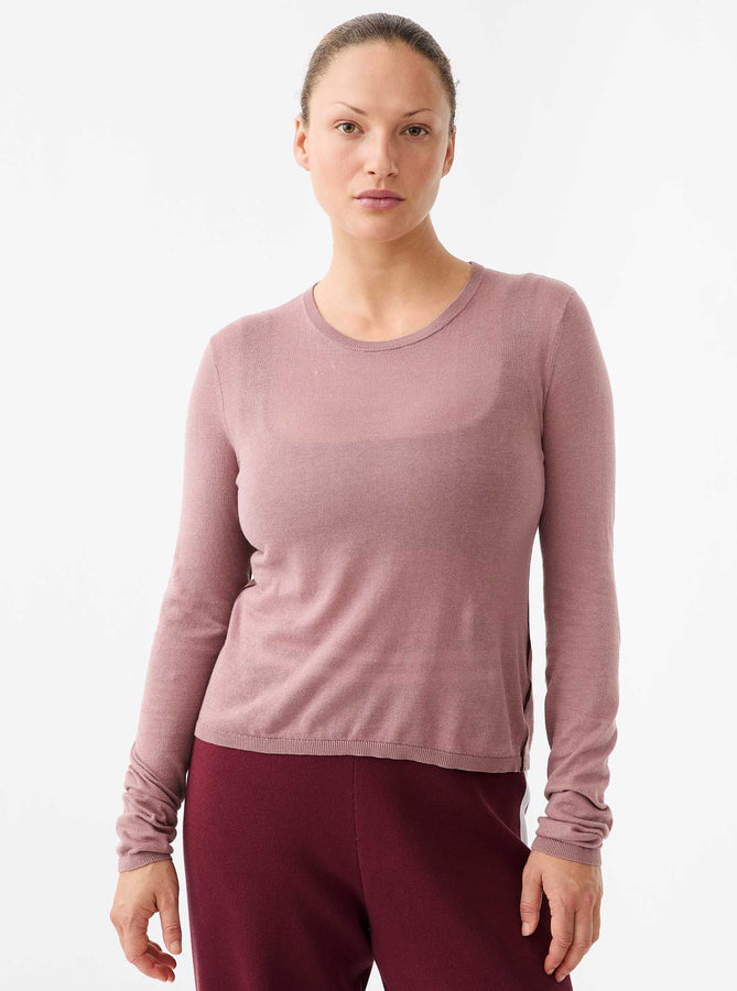 NAGNATA Long Sleeve Top XS Essentials Long Sleeve Top NAGNATA | Essentials Long Sleeve Top – Rose | RIISE