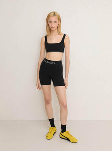 NAGNATA Shorts XS Ballet Wool Mini Short Shop NAGNATA Ballet Wool Mini Short in Black