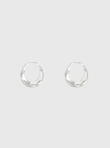 Nina Gordon Hoop Earrings Dajia Hoop Silver Shop Nina Gordon's Dajia Hoop in Silver