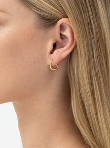 Nina Gordon Hoop Earrings Ventee Hoops Gold Nina Gordon Ventee Hoops Gold