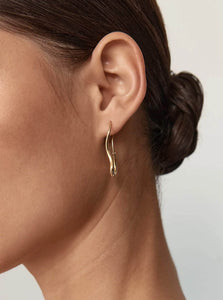 Nina Gordon Hoop Earrings Voyage Hoops Gold Nina Gordon Voyage Hoops Gold