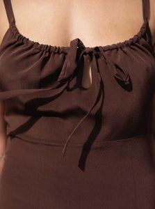 Olga Joan Maxi Dress Empire Line Silk Dress Olga Joan Empire Line Silk Dress Ciocco