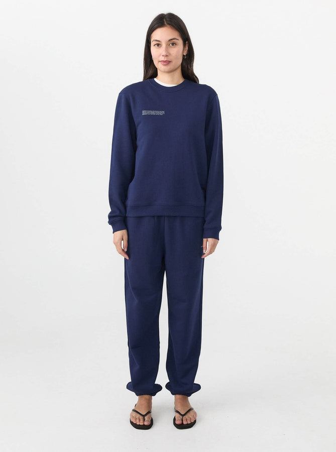 Pangaia Sweater Midweight Sweatshirt Pangaia | Midweight Sweatshirt – Ocean Navy | RIISE
