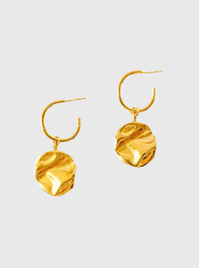 Released From Love Hoop Earrings Gold Wasted Earrings 008 Released From Love Wasted Earrings 008