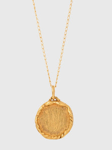 Released From Love Pendant Necklace Gold Classic Coin Necklace Released From Love Classic Coin Necklace