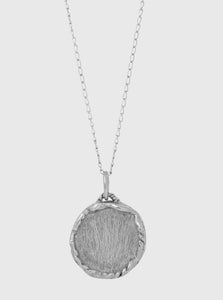 Released From Love Pendant Necklace Silver Classic Coin Necklace Released From Love Classic Coin Necklace
