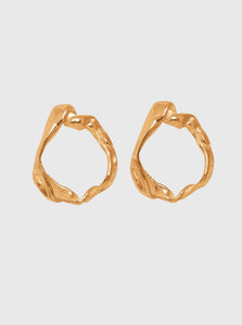 Released From Love Statement Earrings Gold Wasted Earrings 003 Released From Love Wasted Earrings 003