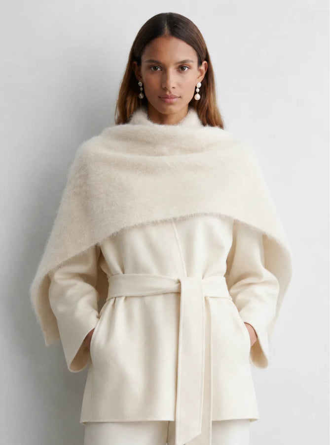 RIISE Scarf Ecowhite The Fluffy Scarf The Fluffy Scarf | RIISE