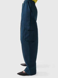 Silk Laundry Pants Canvas Cargo Pant Silk Laundry Canvas Cargo Pant Teal