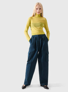 Silk Laundry Pants Canvas Cargo Pant Silk Laundry Canvas Cargo Pant Teal