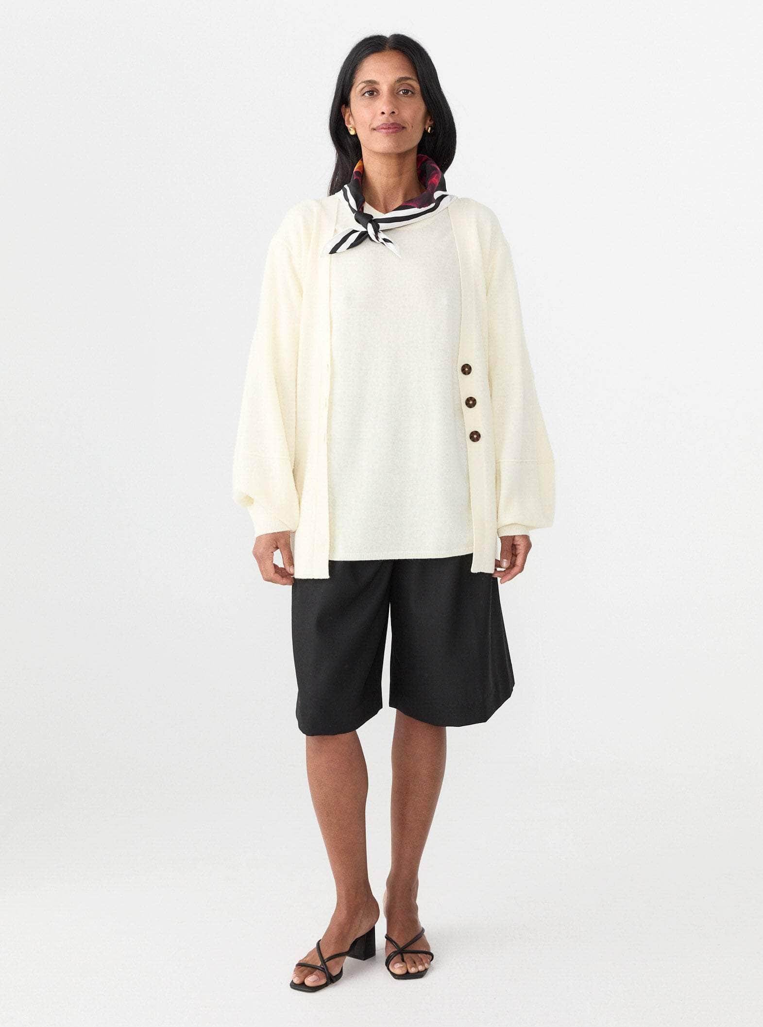 Shop Silk Laundry's Twill Scarf Tulipa RIISE