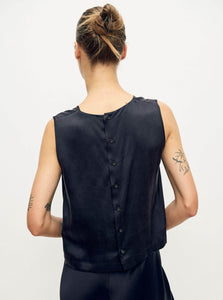 Silk Laundry Top Elena Top Shop Silk Laundry's Elena Top in Black