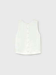 Silk Laundry Top Elena Top Shop Silk Laundry's Elena Top in White