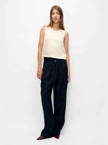 Silk Laundry Top Elena Top Shop Silk Laundry's Elena Top in White