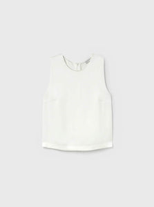Silk Laundry Top Elena Top Shop Silk Laundry's Elena Top in White