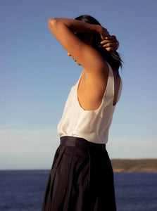 Solaqua Camisole Marina Tank Shop Solaqua's Versatile Marina Tank in Ivory