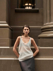 Solaqua Camisole Marina Tank Shop Solaqua's Versatile Marina Tank in Ivory