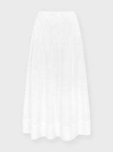 Solaqua Maxi Skirt Olga Pleated Skirt Shop Solaqua's Refined Olga Pleated Skirt