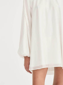 Solaqua Mini Dress Clementine Dress Shop Solaqua's Breezy Clementine Dress in White