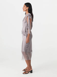 The Garment Blouse Catania Blouse Shop The Garment's Catania Blouse in Smoke Grey