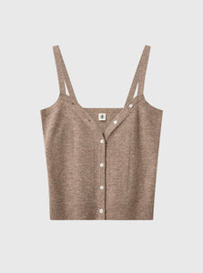 The Garment Camisole 6 Como Bustier Top Shop The Garment's Como Bustier Top in Beige Melange
