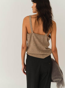 The Garment Camisole Como Bustier Top Shop The Garment's Como Bustier Top in Beige Melange
