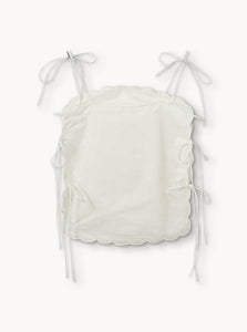 The Garment Kirsten Tie Top (White) Kirsten Tie Top (White)