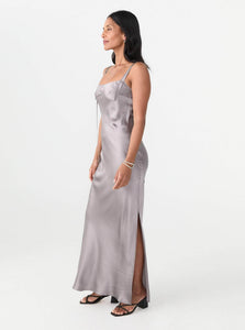 The Garment Maxi Dress Catania Dress Shop The Garment's Catania Dress in Smoke Grey