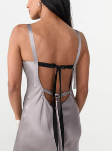 The Garment Maxi Dress Catania Dress Shop The Garment's Catania Dress in Smoke Grey