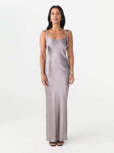 The Garment Maxi Dress Catania Dress Shop The Garment's Catania Dress in Smoke Grey