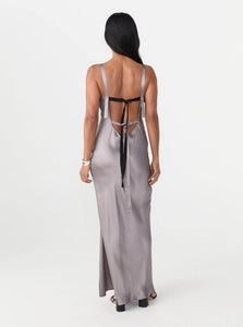 The Garment Maxi Dress Catania Dress Shop The Garment's Catania Dress in Smoke Grey