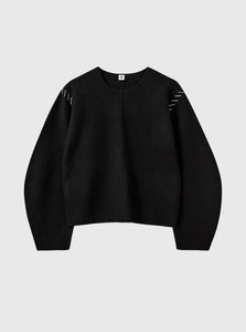 The Garment Sweater 6 Oslo Sweater Shop The Garment's Oslo Sweater in Black