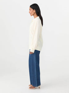 The Garment Sweater Como Polo Shop The Garment's Como Polo in Cream