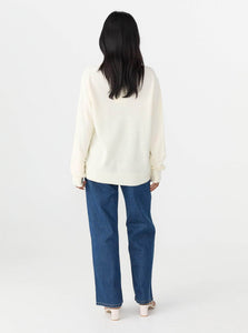 The Garment Sweater Como Polo Shop The Garment's Como Polo in Cream