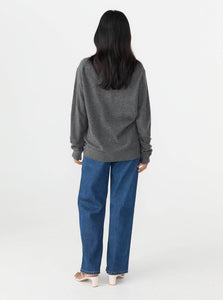 The Garment Sweater Como Polo Shop The Garment's Como Polo in Grey Melange