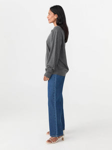 The Garment Sweater Como Polo Shop The Garment's Como Polo in Grey Melange