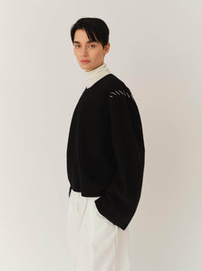 The Garment Sweater Oslo Sweater Shop The Garment's Oslo Sweater in Black