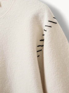 The Garment Sweater Oslo Sweater Shop The Garment's Oslo Sweater in Cream